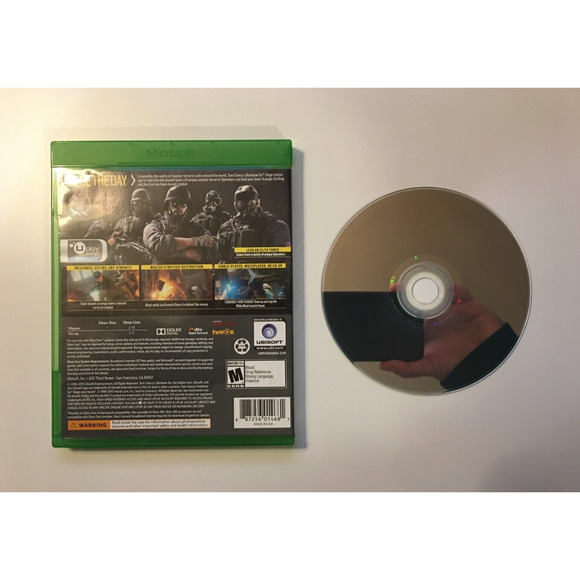Tom Clancy's Rainbow Six Siege (Microsoft Xbox One, 2015) Ubisoft - CIB Complete - Picture 2 of 4